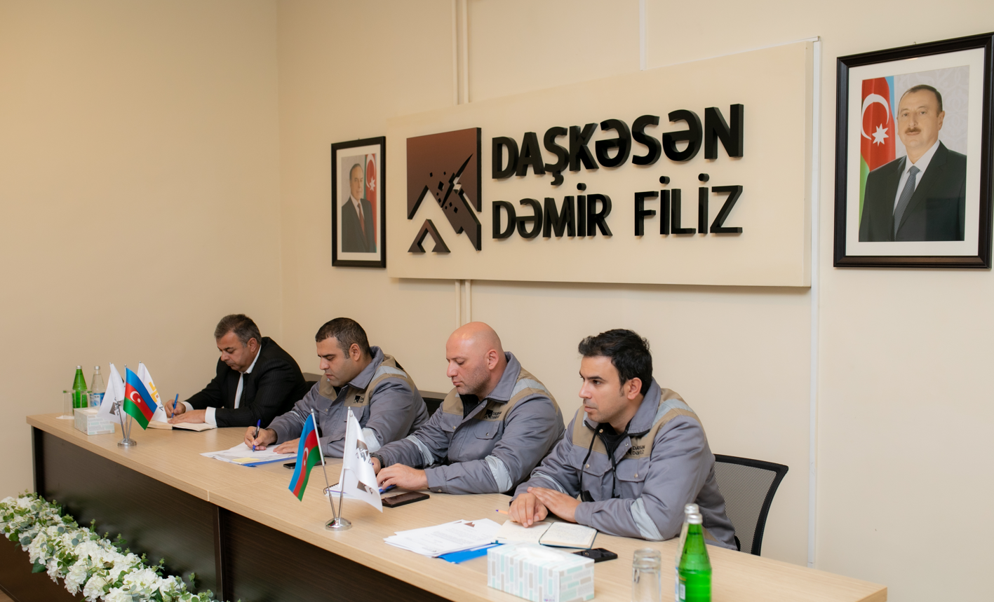 "Daşkəsən Dəmir Filiz" MMC-nin Korporativ Sosial Məsuliyyət Komitəsi işə başlayıb