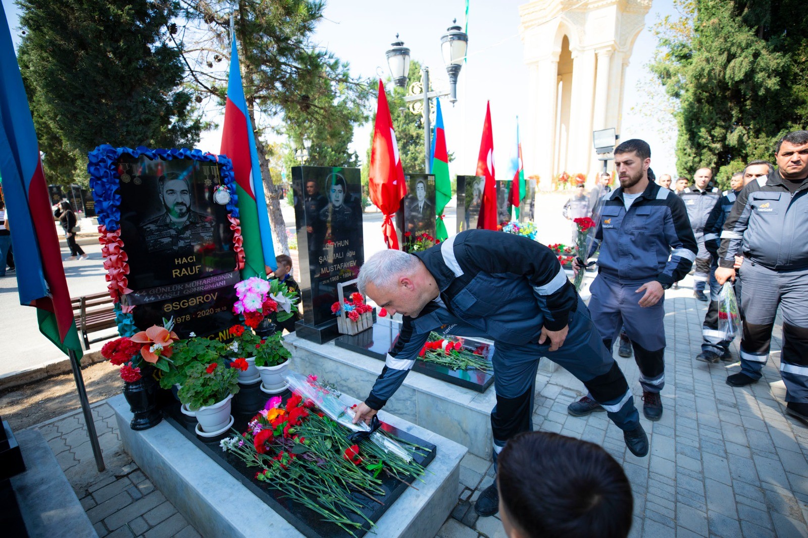 “AzerGold” QSC-nin Vətən müharibəsində şəhid olmuş əməkdaşlarının xatirəsi yad edilib