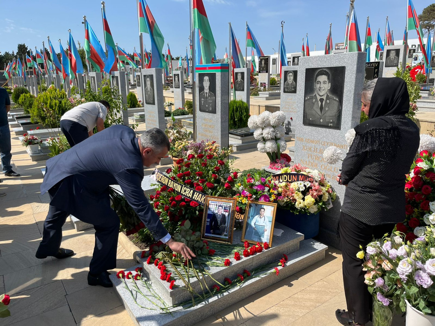 Abşeron rayonunda şəhid ailələri və vətəndaşlarla növbəti görüş keçirilib
