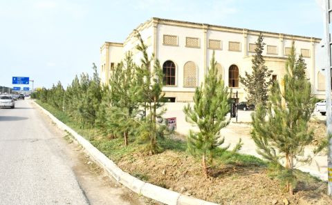 Abşeron rayonunda genişmiqyaslı abadlıq-quruculuq işləri davam etdirilir
