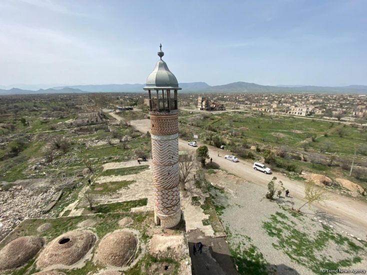 Ağdamın Xıdırlı kəndinin təməli qoyuldu