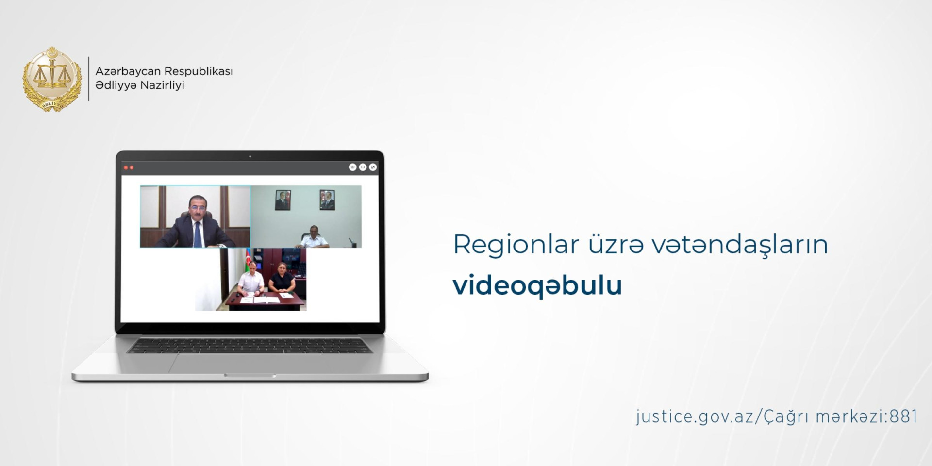 Penitensiar xidmətin rəisi ədliyyə general-mayoru Mirsaleh Seyidov bölgələrdə yaşayan vətəndaşlar üçün videoqəbullar keçirir