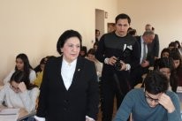 Tanınmış KIV nümayəndələri BSU-da imtahanların gedişini izləyib