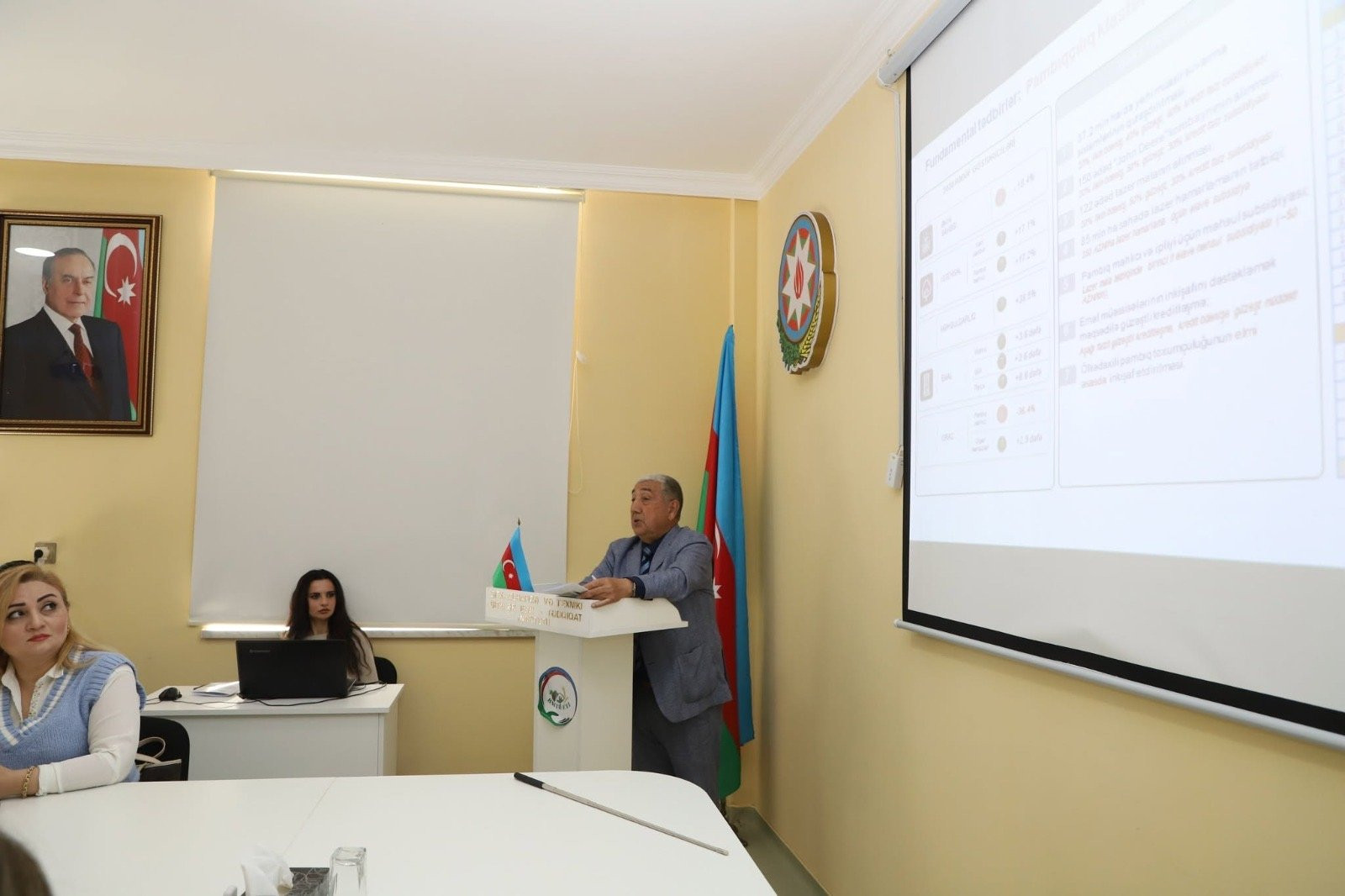 Bitki Mühafizə və Texniki Bitkilər ETİ-də Dövlət Proqramından irəli gələn vəzifələr müzakirə olunub
