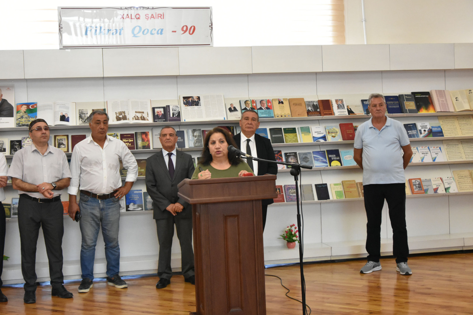Milli Kitabxanada Xalq şairi Fikrət Qocanın 90 illik yubleyinə həsr olunmuş “Xalq şairi Fikrət Qoca” adlı tədbir keçirilib