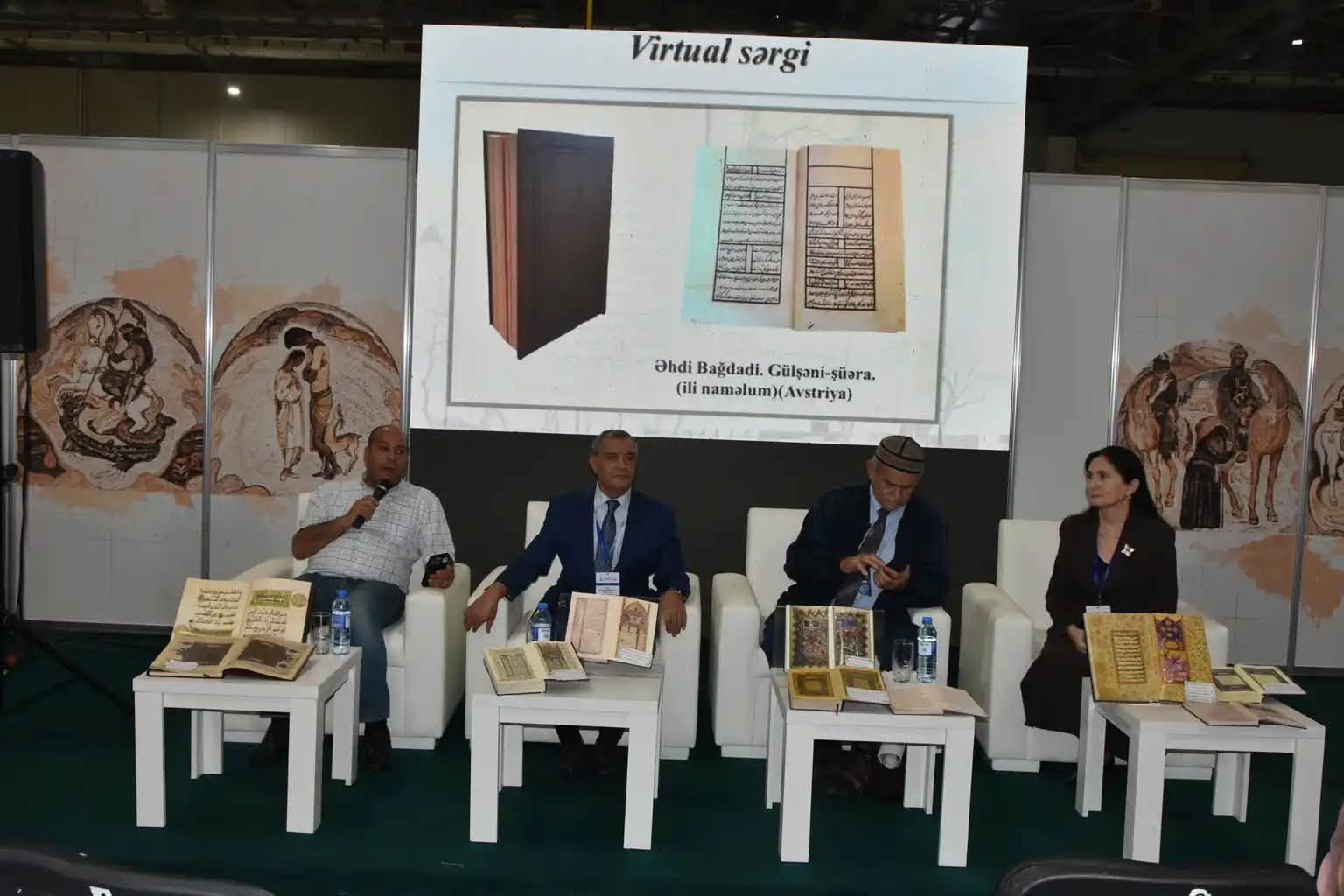 “Milli mənəvi dəyərlərin Vətənə qayıdışı” layihəsi üzrə dünya kitabxanalarında mühafizə olunan Azərbaycan ədəbiyyatı klassiklərinin əlyazmalarının reprint nəşrlərinin təqdimatı keçirilib