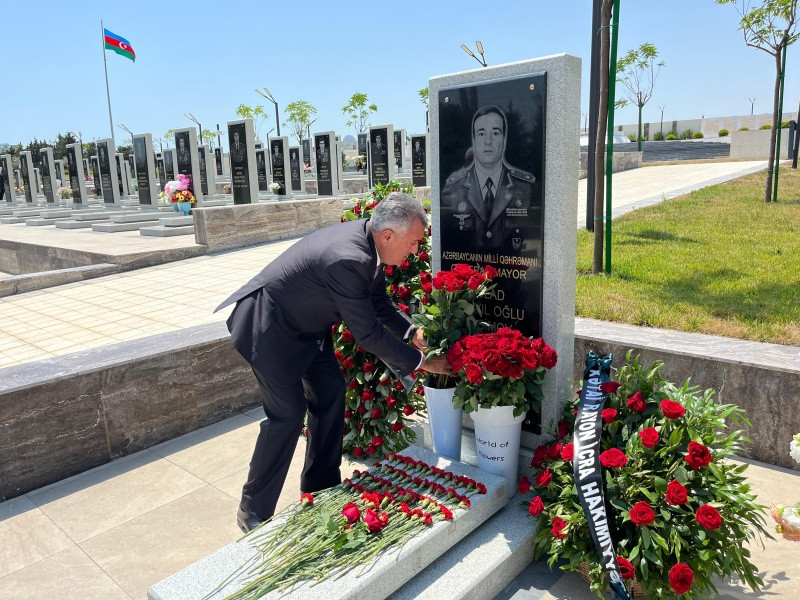 Abşeron rayonunda şəhidlərimiz və onların ailə üzvləri ziyarət olunub