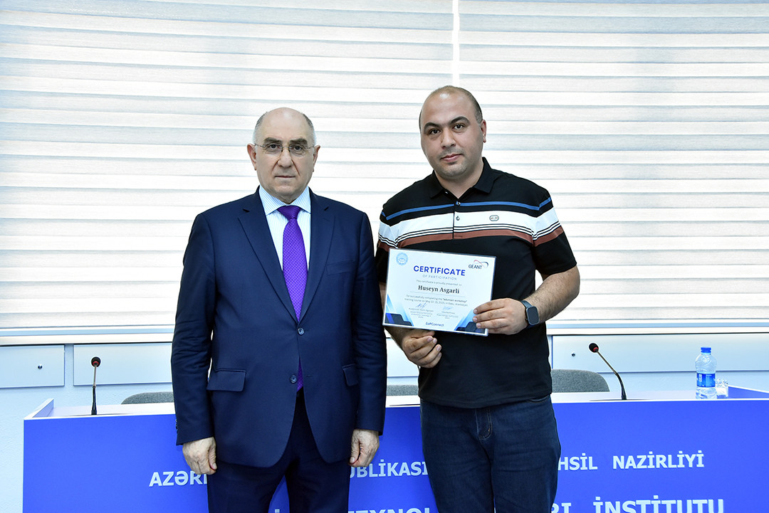 EduROAM xidmətlərinin dəstəklənməsi məsələlərinə həsr olunmuş təlimlər başa çatıb