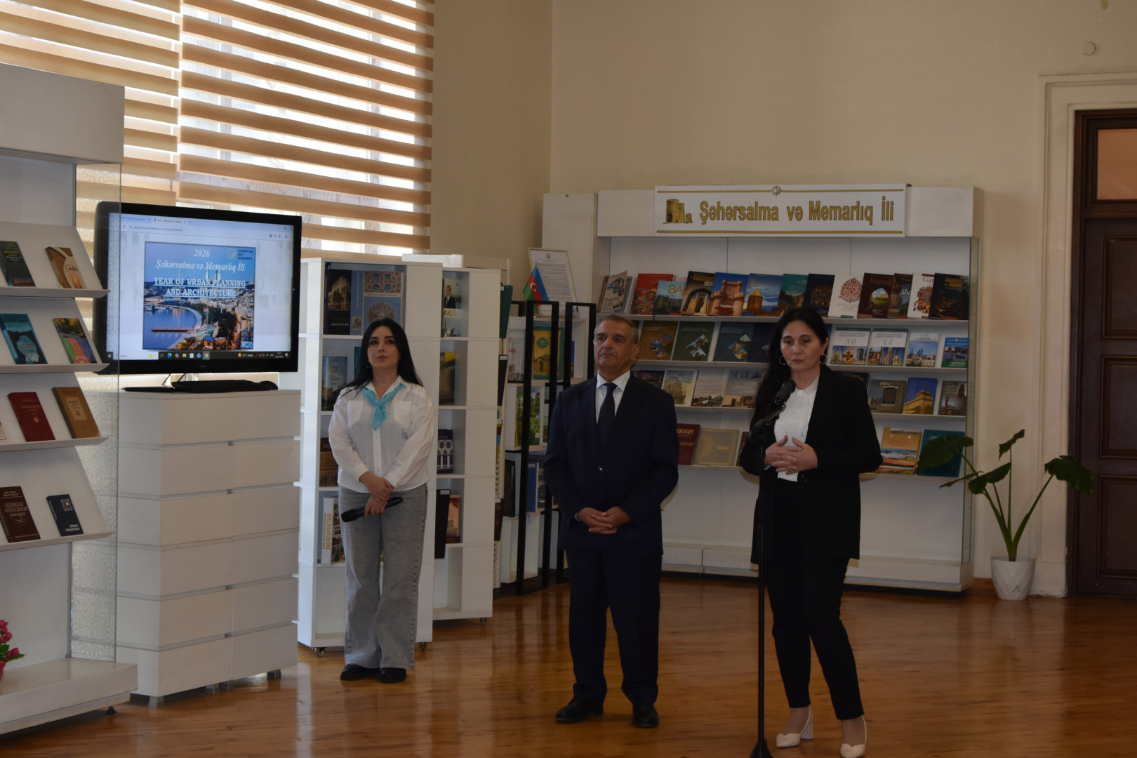 WUF-13 çərçivəsində Milli Kitabxanada “Şəhərsalma və Memarlıq ili” mövzusunda tədbir keçirilib