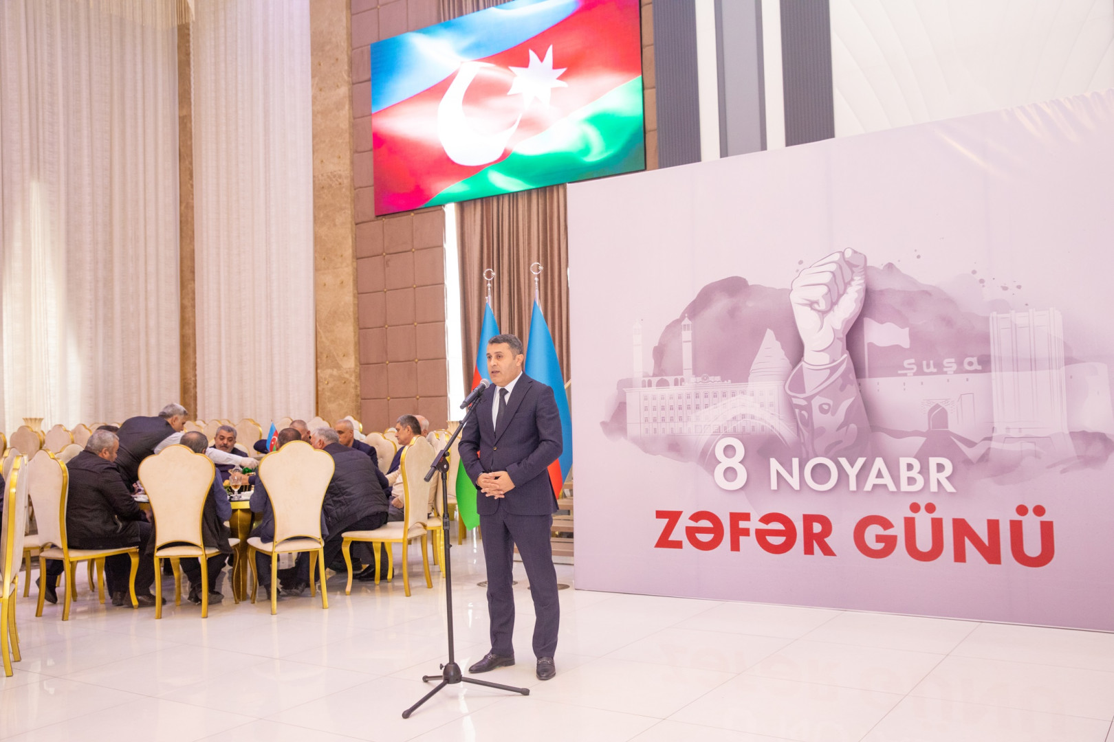 Abşeron rayonunda 8 Noyabr - Zəfər Günü ilə bağlı şəhid ailələri ilə görüş keçirilib