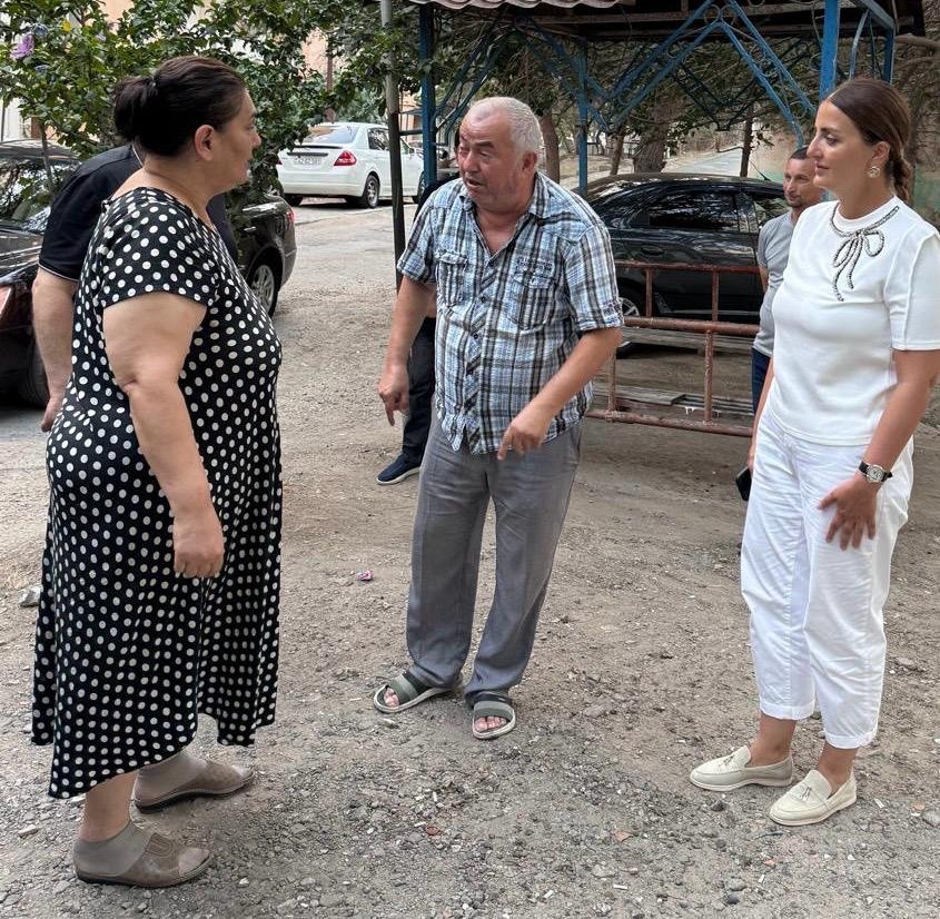 Könül Nurullayeva vətəndaşlarla növbəti qəbulunu keçirib