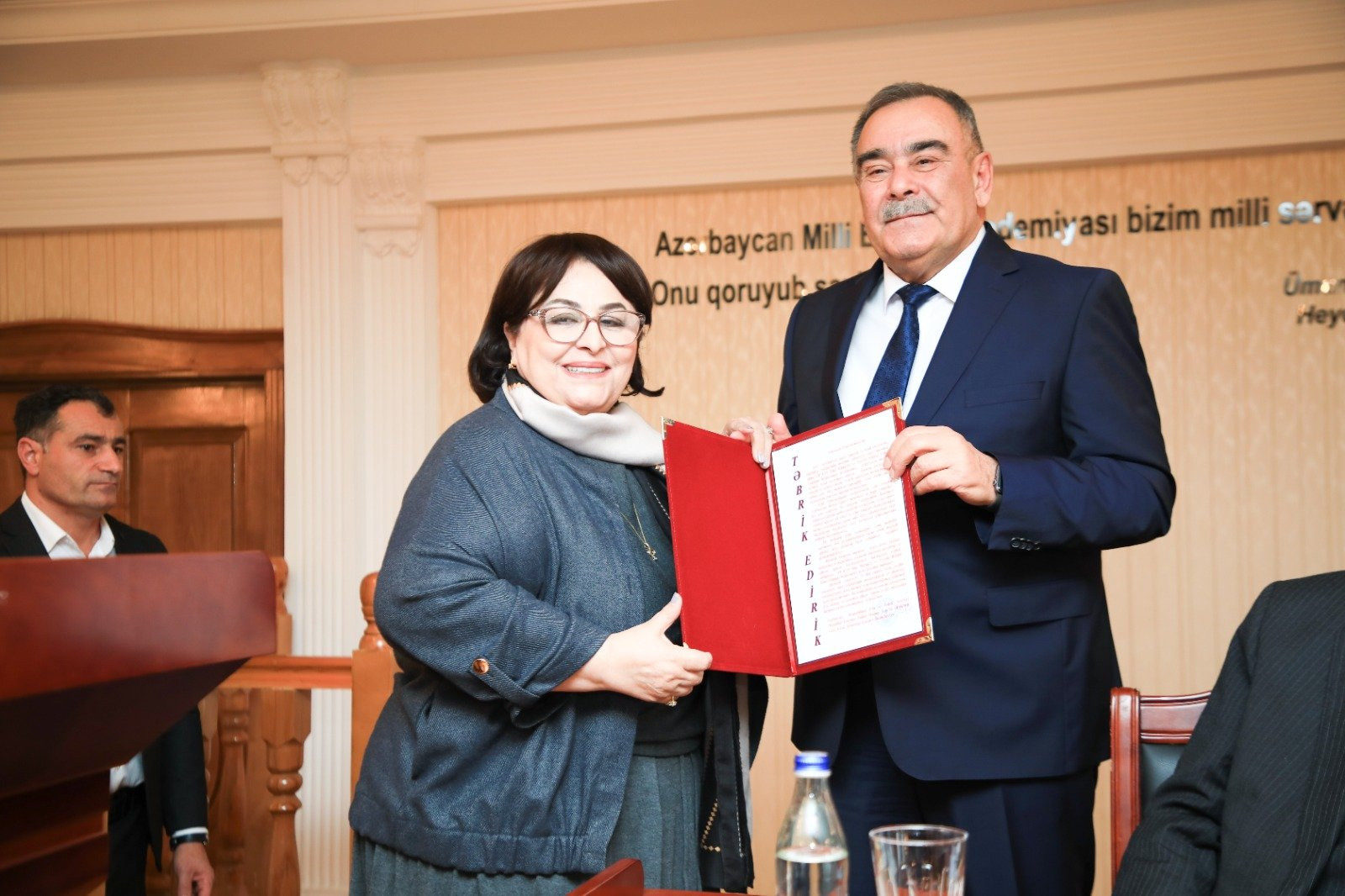 AMEA-nın Gəncə bölməsində professor İbrahim Cəfərovun 70 illik yubileyi keçirilib