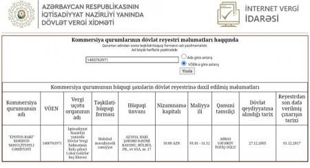 Azərbaycan Ağsaqqallar Şurasının sədri,deputat,rektor və “Azərittifaq” rəhbərinin sərvətinin siyahısı