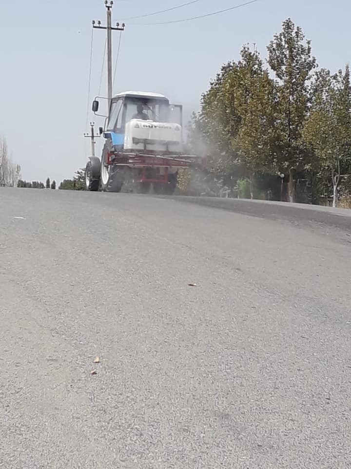 Füzuli rayonunda gücləndirilmiş dezinfeksiya işləri davam etdirilir