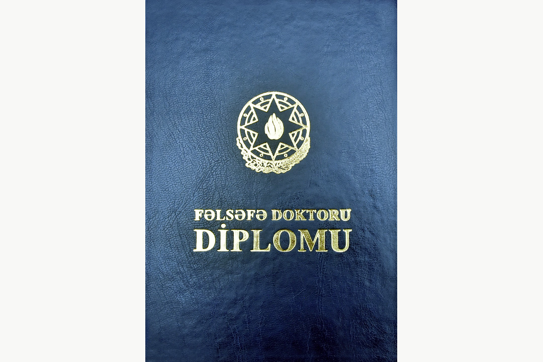 İnstitutun baş mütəxəssisinə texnika üzrə fəlsəfə doktoru diplomu təqdim olunub