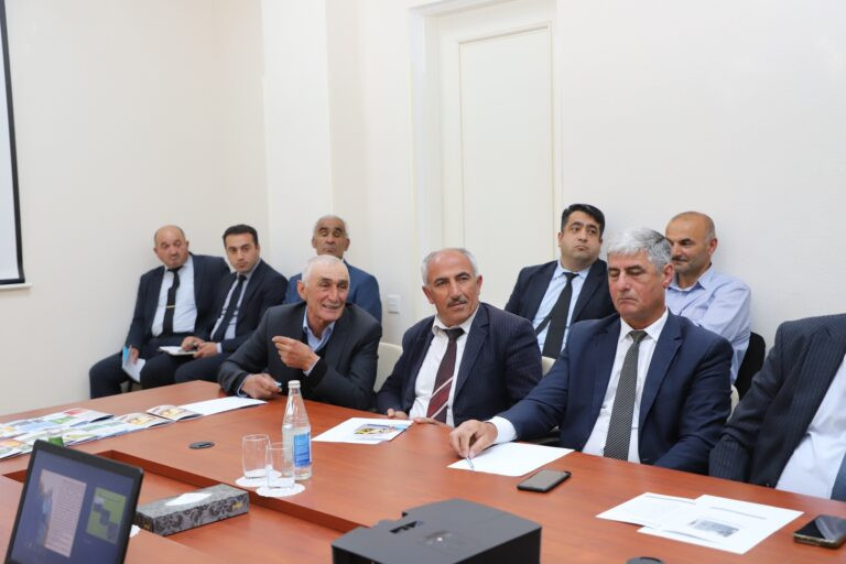 BMTBETİ-nin təşkilatçılığı ilə Lerik rayonunda "Bitkilərin xəstəlik və zərərvericiləri, onların idarə edilməsi" mövzusunda seminar keçirilib