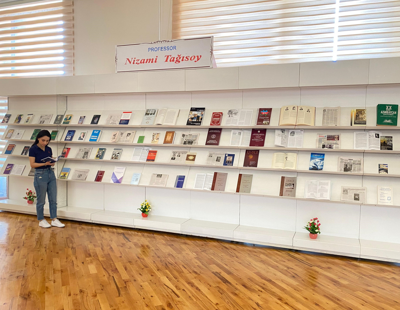 Milli Kitabxanada “Professor Nizami Tağısoy” adlı kitab sərgisi açılıb