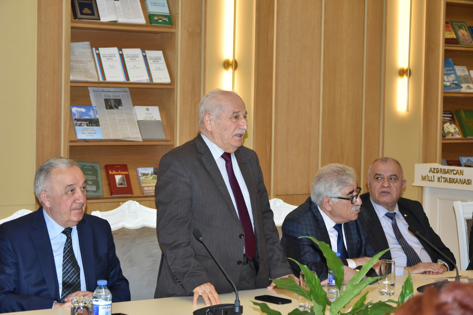 Milli Kitabxanada professor Anar İsgəndərovun anadan olmasının 70 illik yubileyinə həsr olunan tədbir keçirilmişdir