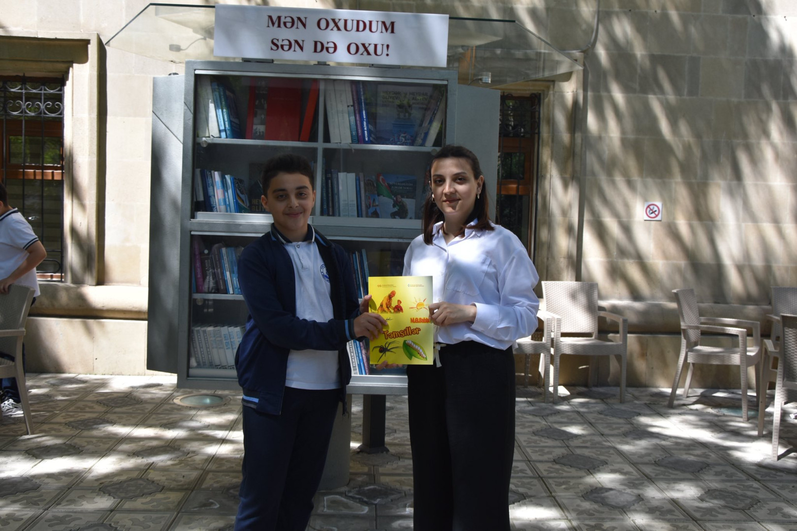 Milli Kitabxananın nəzdində fəaliyyət göstərən Açıq Kitabxanada 1 İyun - Uşaqların Beynəlxalq Müdafiəsi Gününə həsr edilmiş tədbir keçirilib