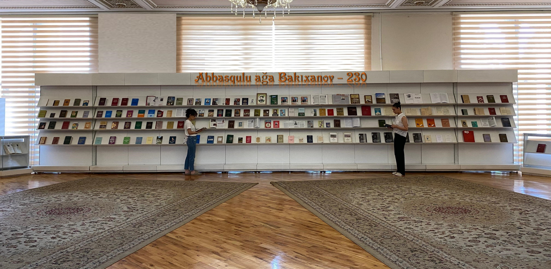 Milli Kitabxanada “Abbasqulu ağa Bakıxanov – 230” adlı kitab sərgisi açılıb