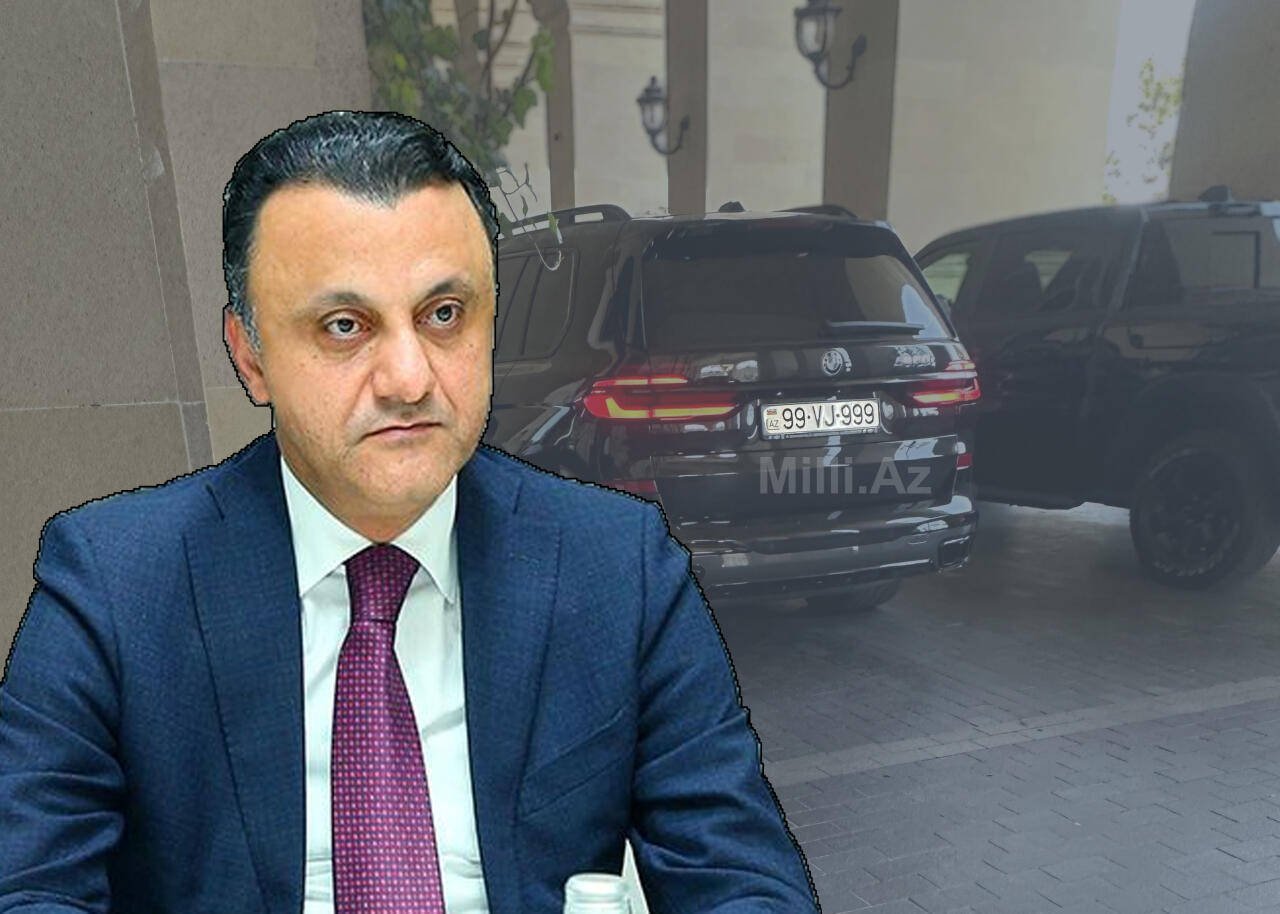 Vüqar Qurbanov 300 minlik avtomobil sürürmüş - Nömrəsi də xüsusi seçilib -