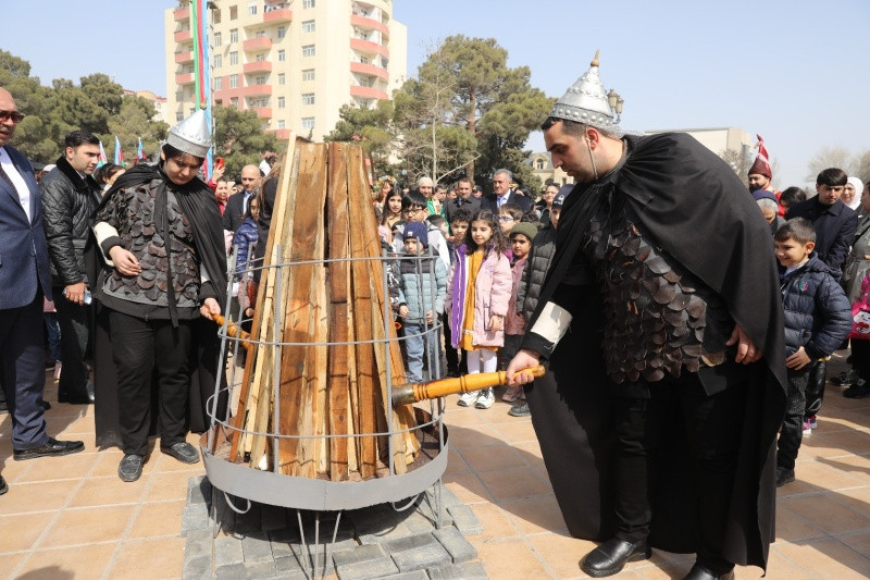 Abşeron rayonunda ümumrayon Novruz bayramı şənliyi keçirilib