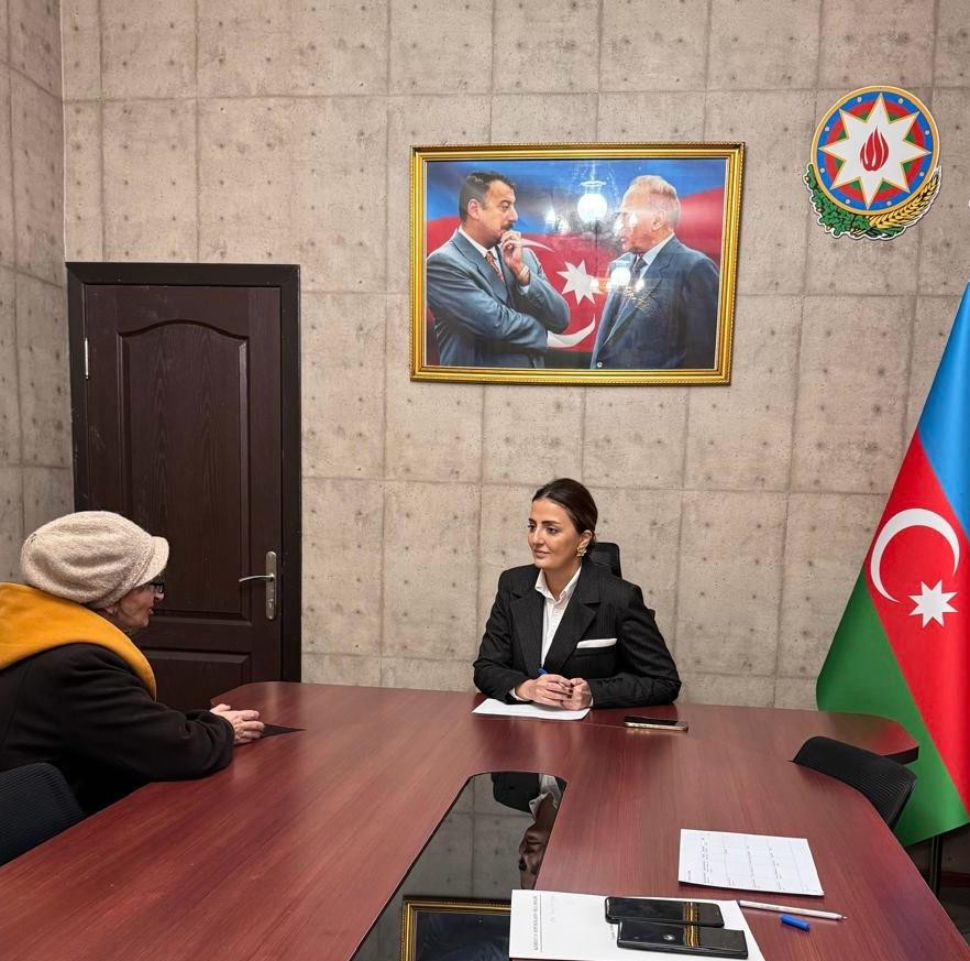 K.Nurullayeva növbəti vətəndaş qəbulunu keçirib
