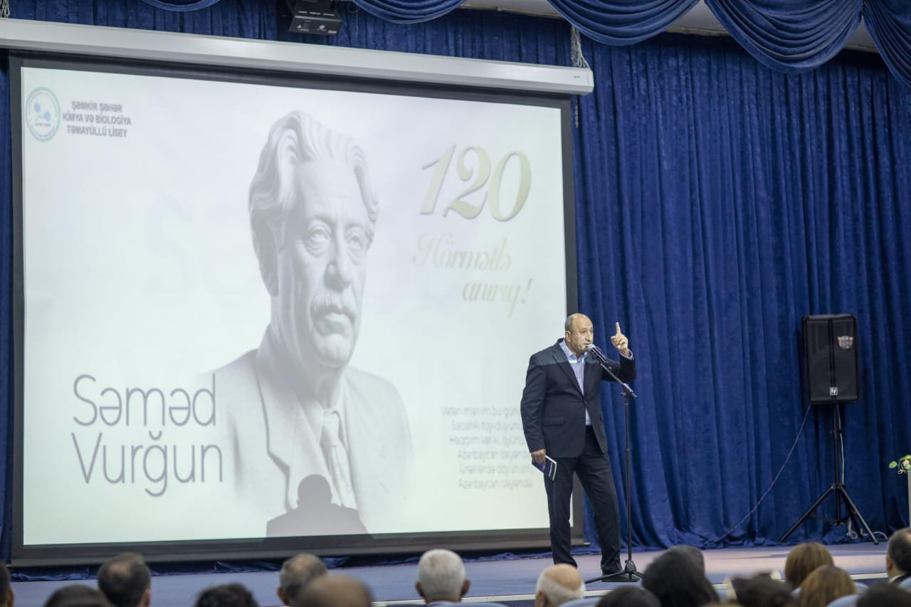 Şəmkirdə sözün günəşi yenidən doğdu:Poeziyanın işığında bir məktəb, bir xalq, bir millətin yaddaşı dilə gəldi