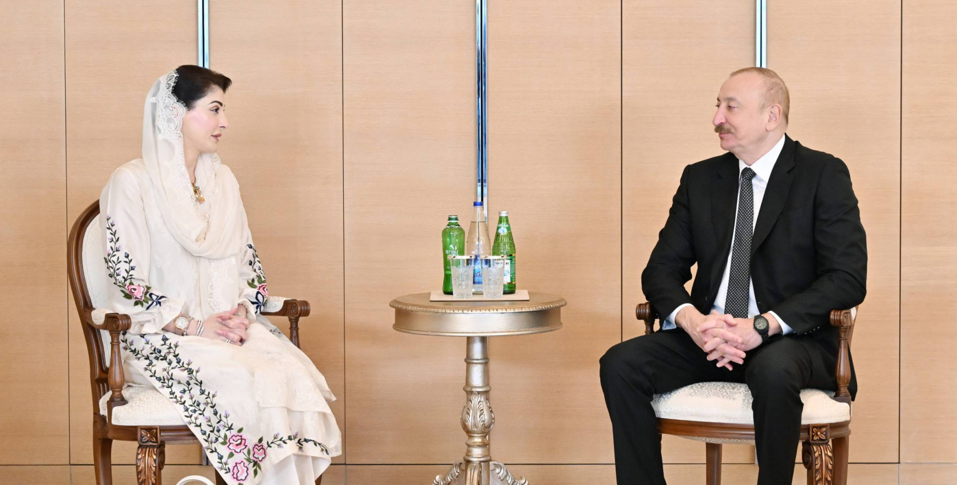 Prezident Pakistanın Pəncab əyalətinin Baş nazirini qəbul edib