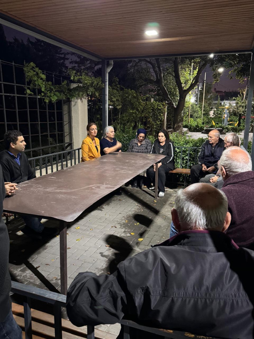 Deputat Könül Nurullayeva vətəndaşlarla görüş keçirib