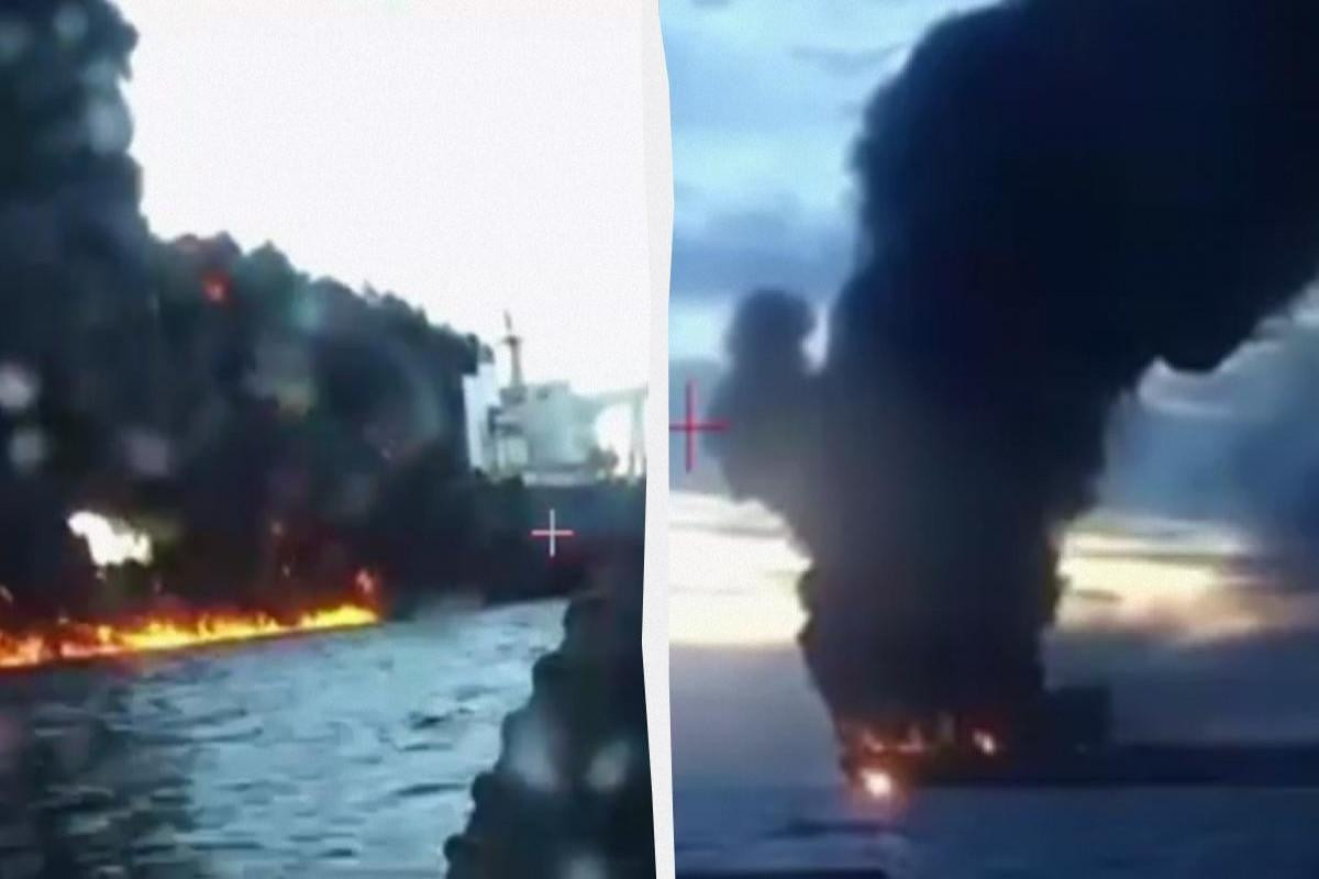Ukrayna Rusiyanın Qara dənizdə iki tankerini vurduğunu açıqlayıb