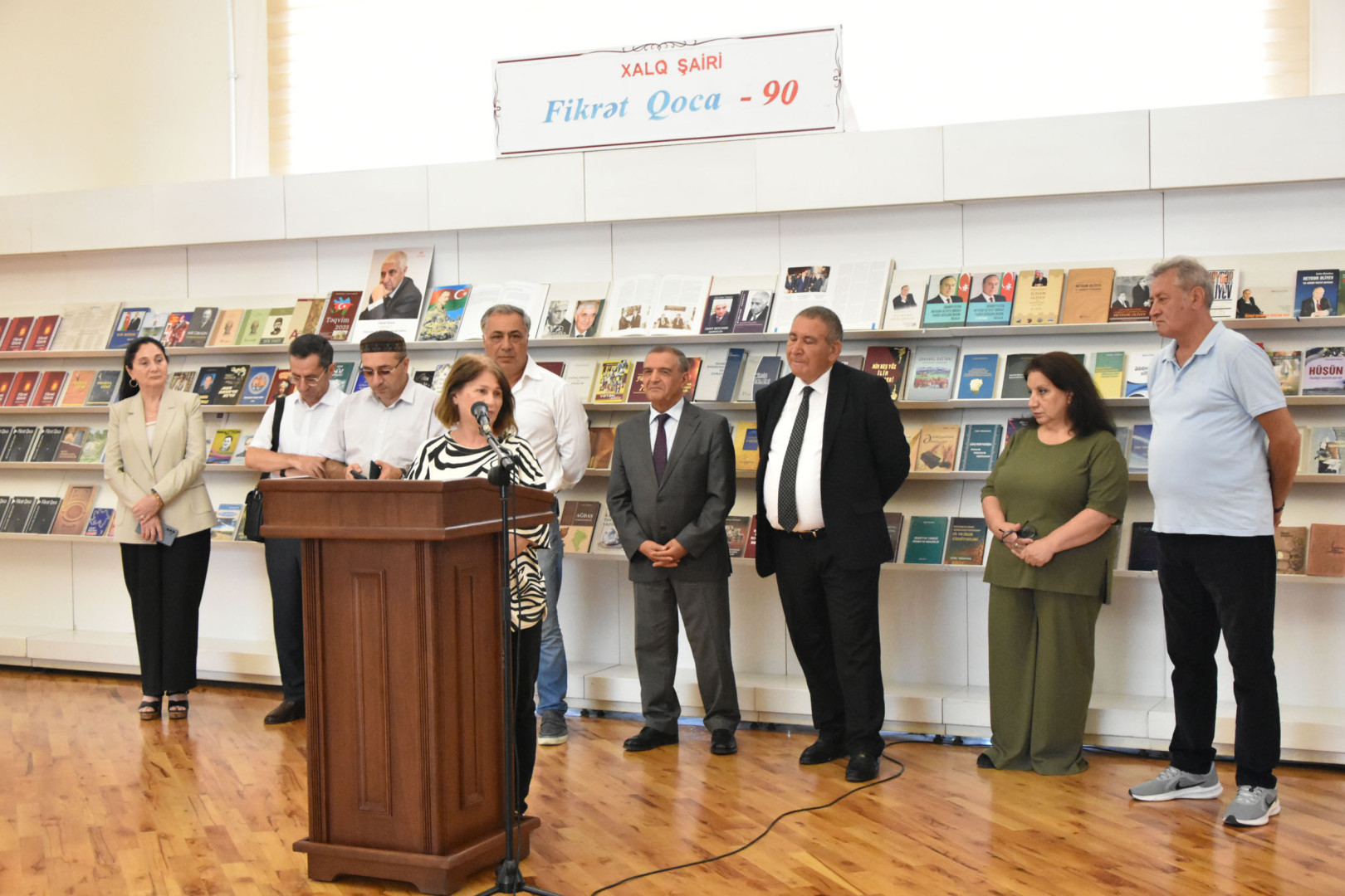 Milli Kitabxanada Xalq şairi Fikrət Qocanın 90 illik yubleyinə həsr olunmuş “Xalq şairi Fikrət Qoca” adlı tədbir keçirilib