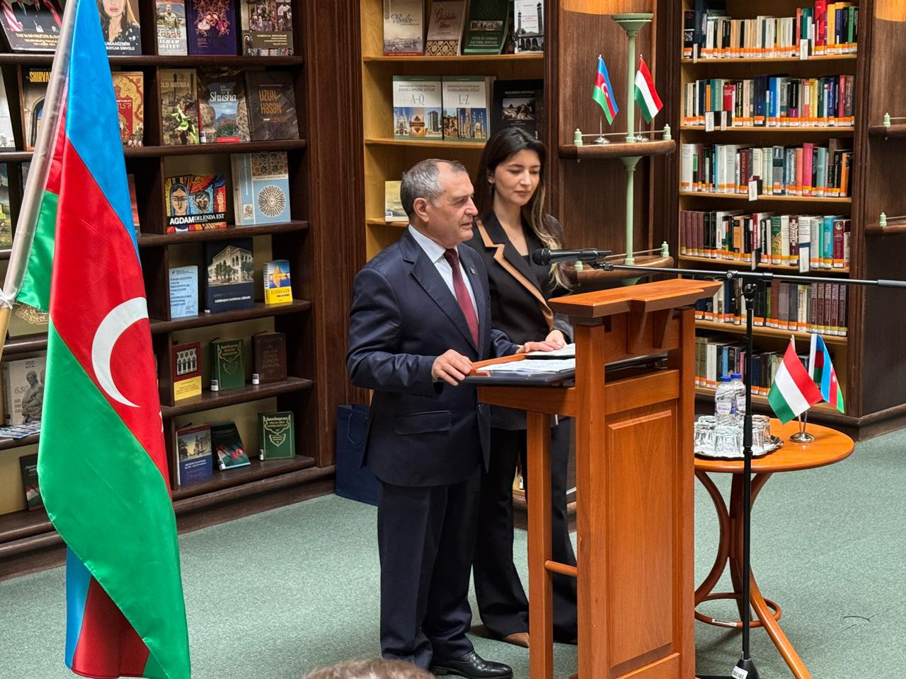 Macarıstan Milli Kitabxanasında Azərbaycan Ədəbiyyatı Bölməsinin açılış mərasimi keçirilib