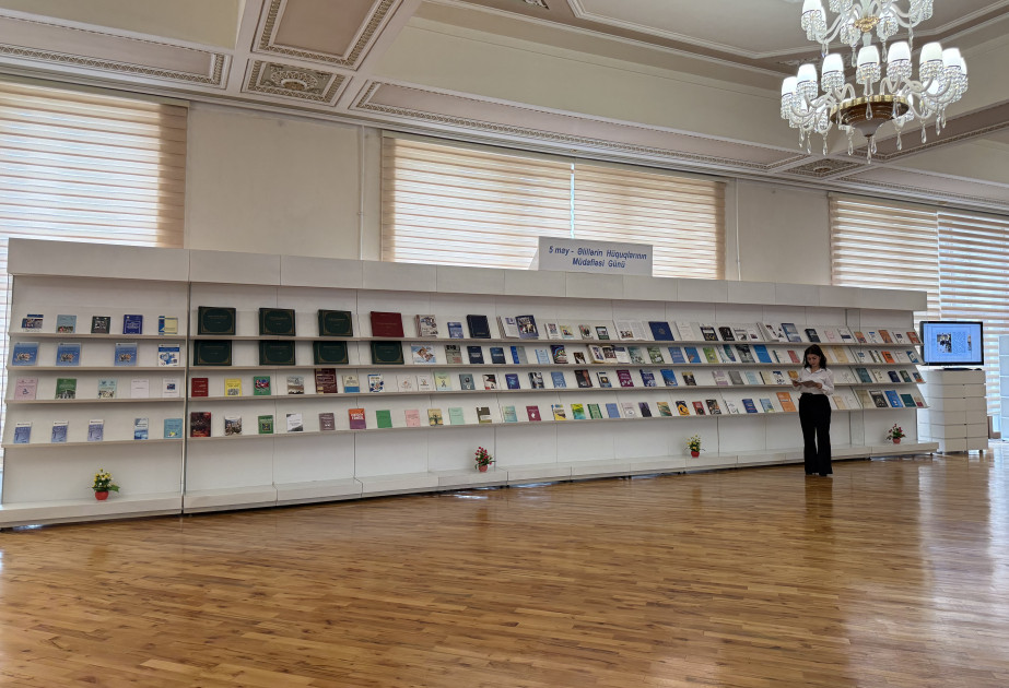 Milli Kitabxanada “5 may - Əlillərin Hüquqlarının Beynəlxalq Müdafiəsi Günü” adlı virtual və eyniadlı ənənəvi kitab sərgisi istifadəçilərə təqdim olunub