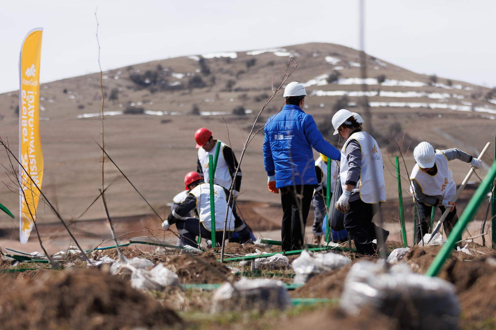 “AzerGold” QSC və “Regional İnkişaf” İctimai Birliyi ekoloji aksiya keçirib