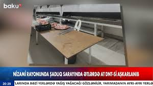 Nizami rayonunda şadlıq sarayında ətlərdə at DNT-si aşkarlanıb -