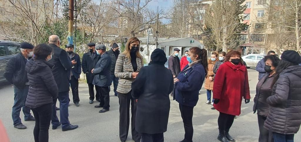 Millət vəkili Könül Nurullayevanın seçiciləri ilə görüşləri davam edir-