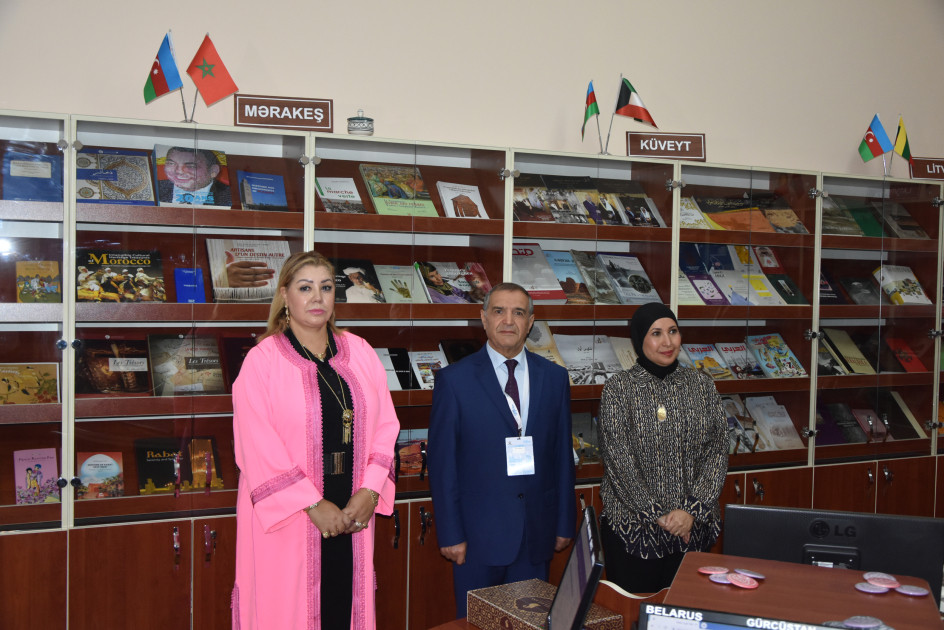 Milli Kitabxanada “Mərakeş və Küveyt ədəbiyyatı guşələrinin” açılış mərasimi keçirilib