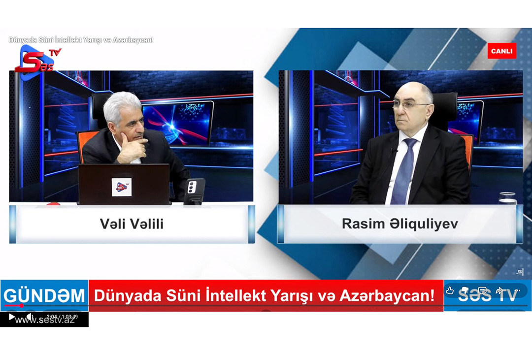 Akademik Rasim Əliquliyev Səs TV-yə də müsahibə verib
