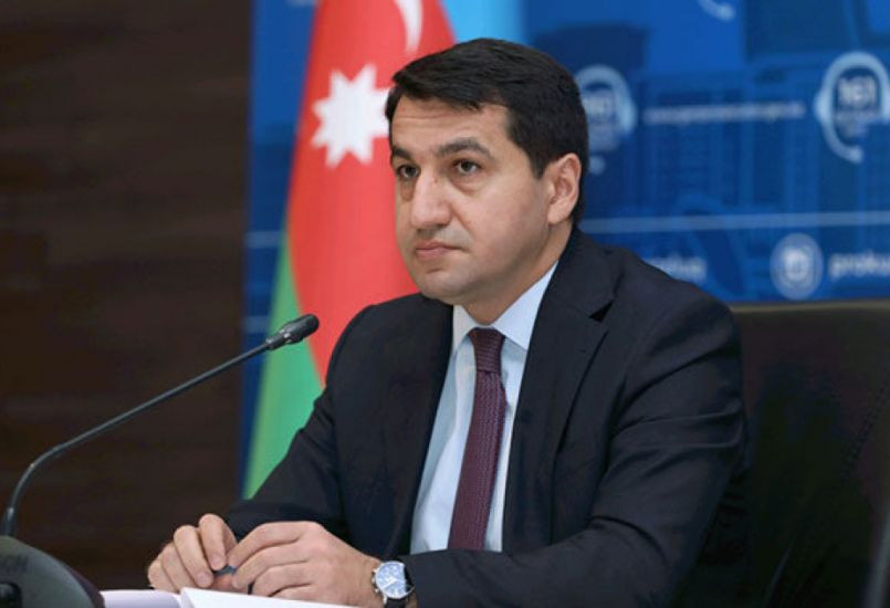 Hikmət Hacıyev: 7 milyard ABŞ dolları məbləğində Qəzzaya dair maliyyə layihəsində Azərbaycanın iştirakı nəzərdə tutulmur