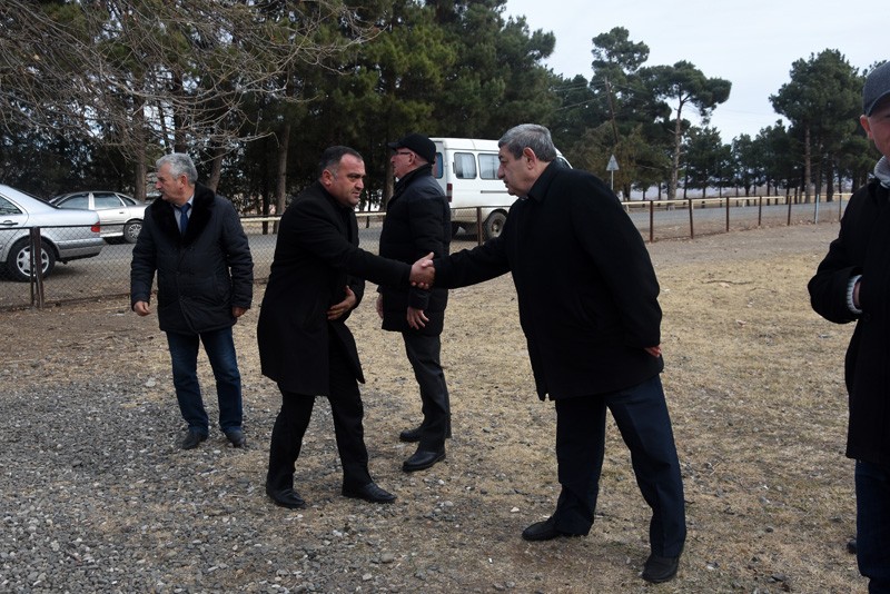 Nizami Cəfərov Ağstafa rayonu Poylu qəsəbəsi Kolxəlfəli və Pirili kəndlərinin seçiciləri ilə görüşdü