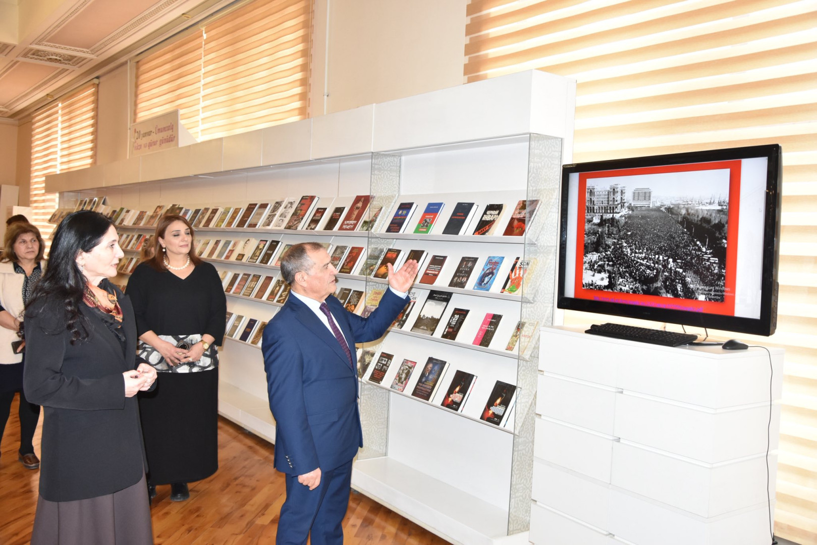 Milli Kitabxanada 20 Yanvar hadisəsinin 36-cı ildönümünə həsr olunmuş tədbir keçirilib