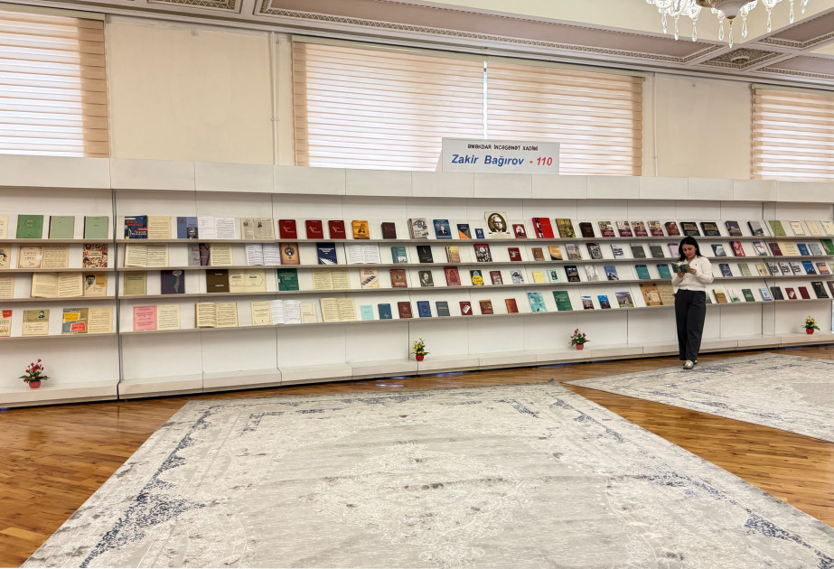 Milli Kitabxanada “Əməkdar incəsənət xadimi Zakir Bağırov - 110” adlı kitab sərgisi istifadəçilərə təqdim olunub