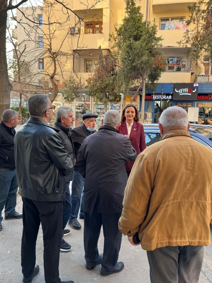 Könül Nurullayeva vətəndaşlarla növbəti dəfə görüş keçirib