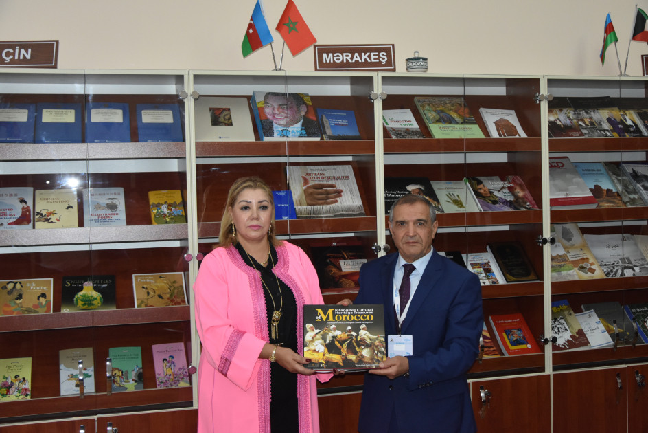 Milli Kitabxanada “Mərakeş və Küveyt ədəbiyyatı guşələrinin” açılış mərasimi keçirilib