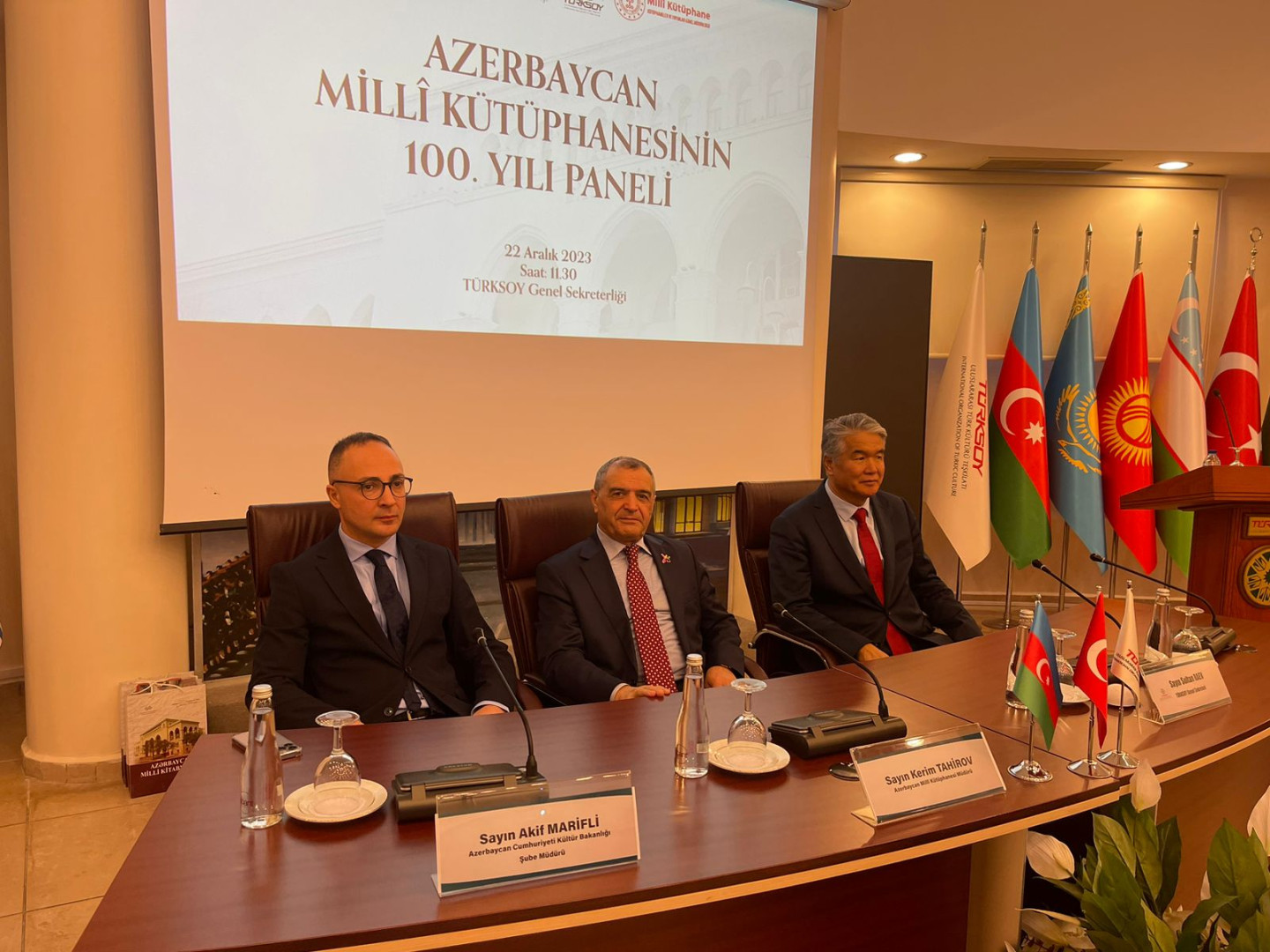 Azərbaycan Milli Kitabxanasının 100 illik yubileyi TÜRKSOY-da qeyd edilib