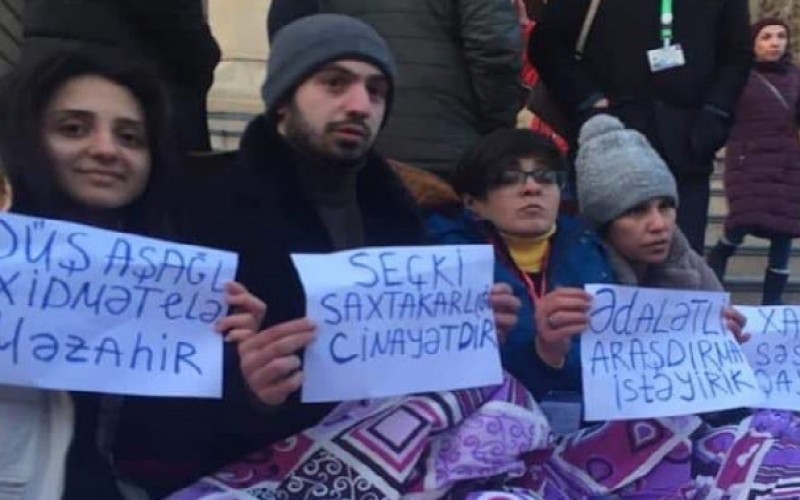 MSK-nın qarşısındakı aksiya dağıdıldı: Saxlanılanlar var