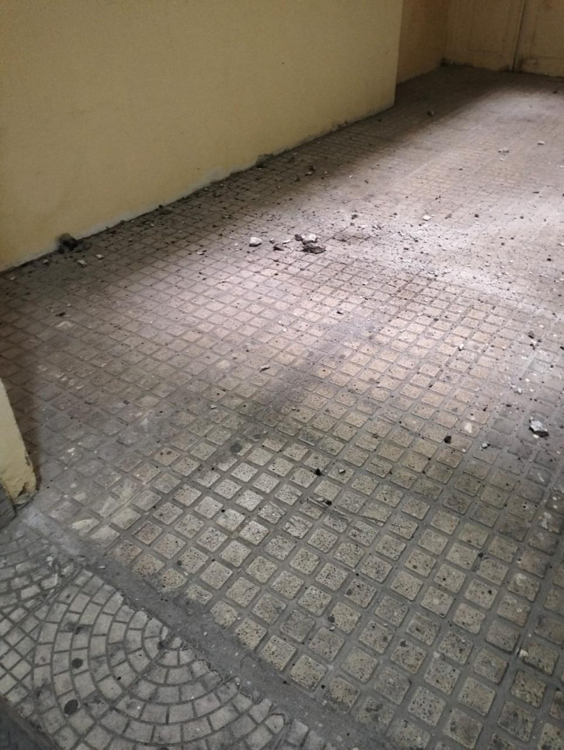 Səbail rayonunda tarixi binanın blokuna dair tavanın təmirinə ehtiyac duyulur
