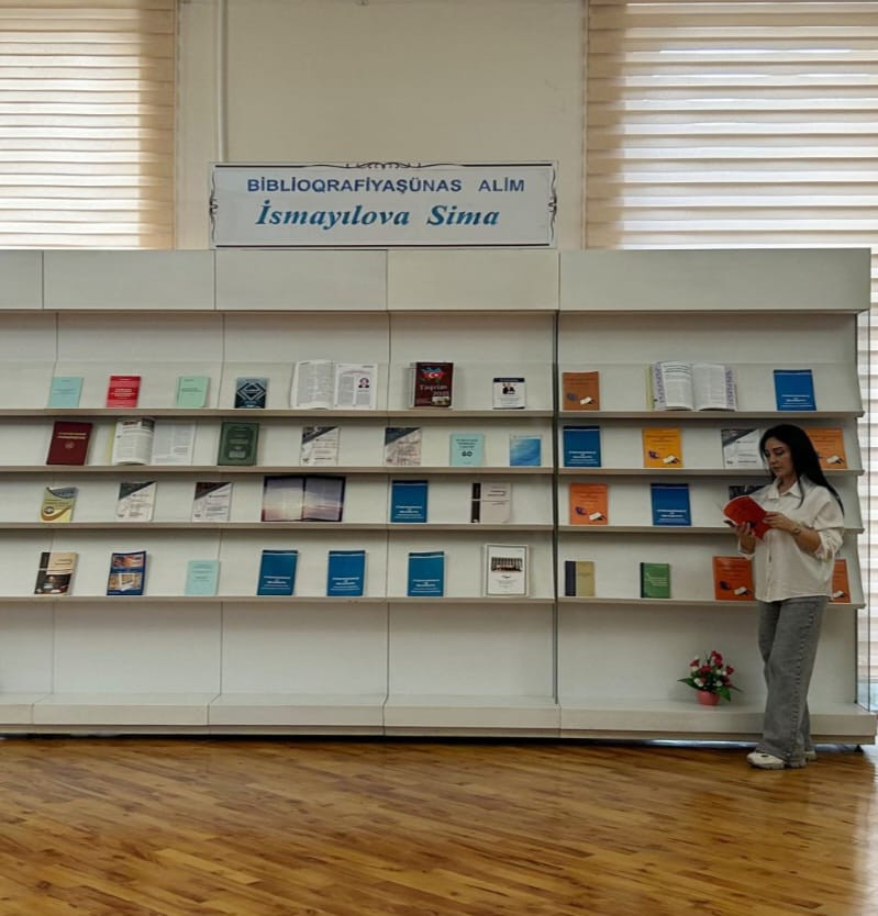 Milli Kitabxanada “Biblioqrafiyaşünas alim İsmayılova Sima” adlı kitab sərgisi istifadəçilərə təqdim olunub