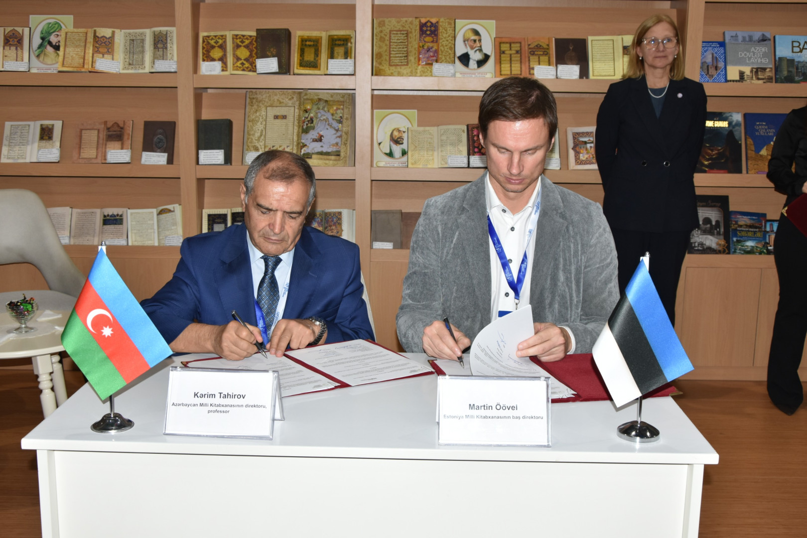 Azərbaycan Milli Kitabxanası ilə Estoniya Milli Kitabxanası arasında qarşılıqlı əməkdaşlığa dair Memorandum imzalanıb